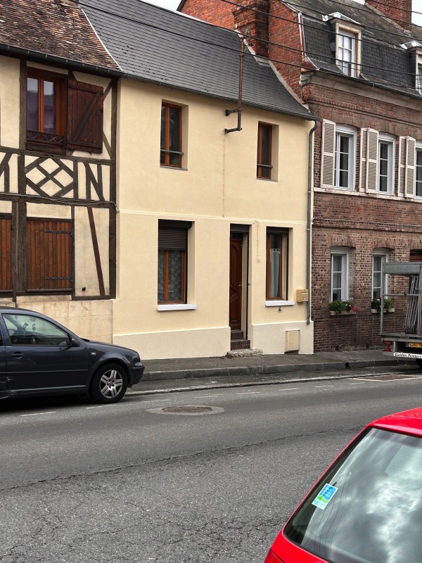 rénover une façade au neubourg en Normandie dans le 27