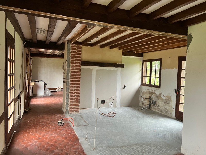 Rénover l’intérieur d’une maison normande à Bernay proche de Evreux dans le 27