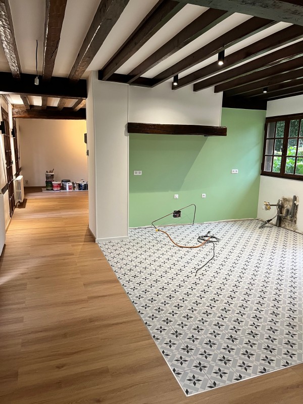 Rénover l’intérieur d’une maison normande à Bernay proche de Evreux dans le 27