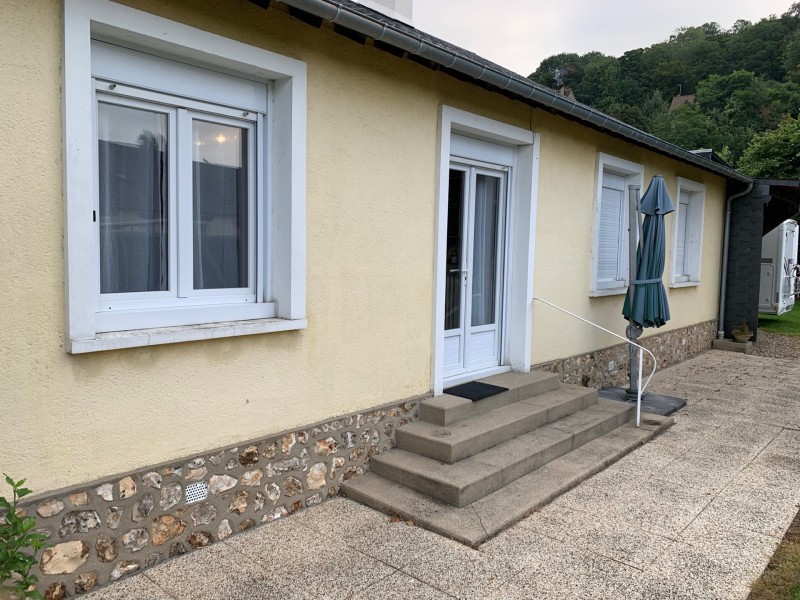 Rénovation d’une façade au Neubourg en Normandie dans le 27