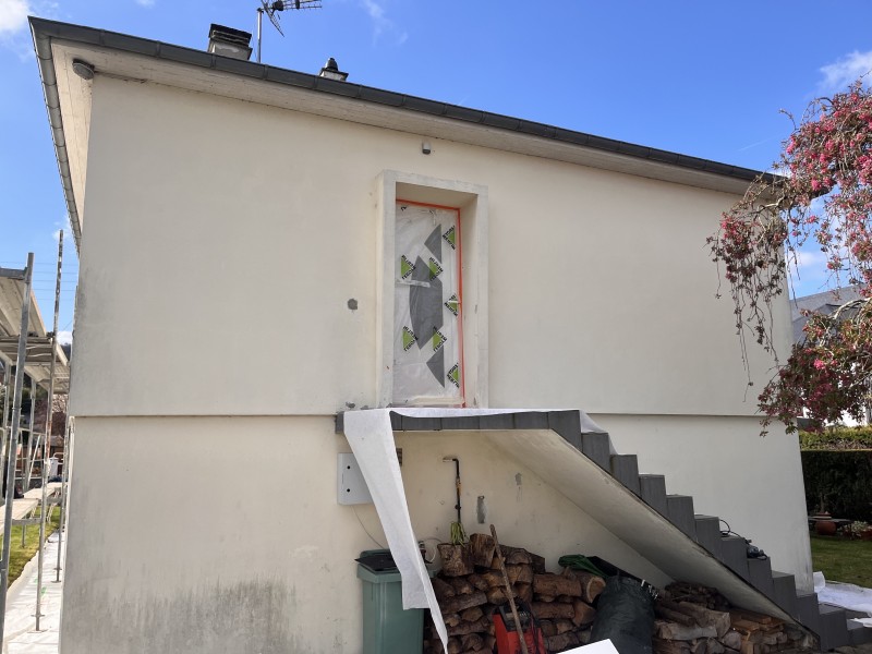 isoler sa maison par l’extérieur à pont audemer dans le 27 en Normandie